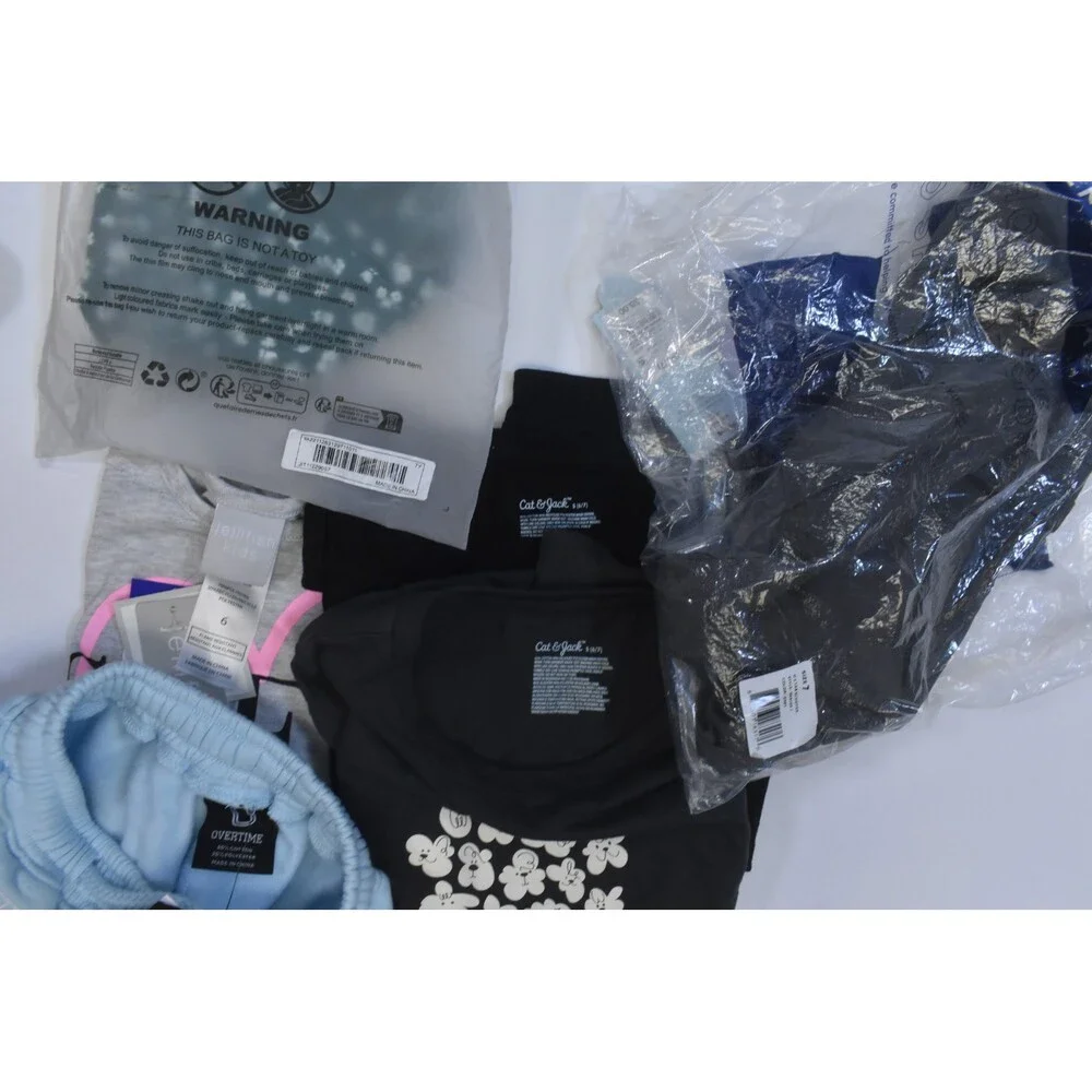 Wholesale Bulk Lot Of 15 Girls Size Small 6/7 Mixed Season Tops Bottoms Dresses